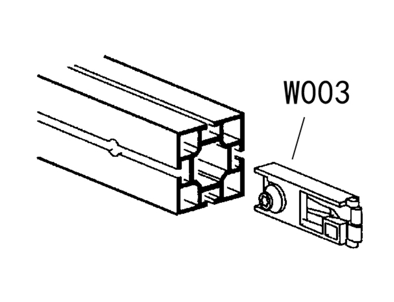 40-Square Extrusion