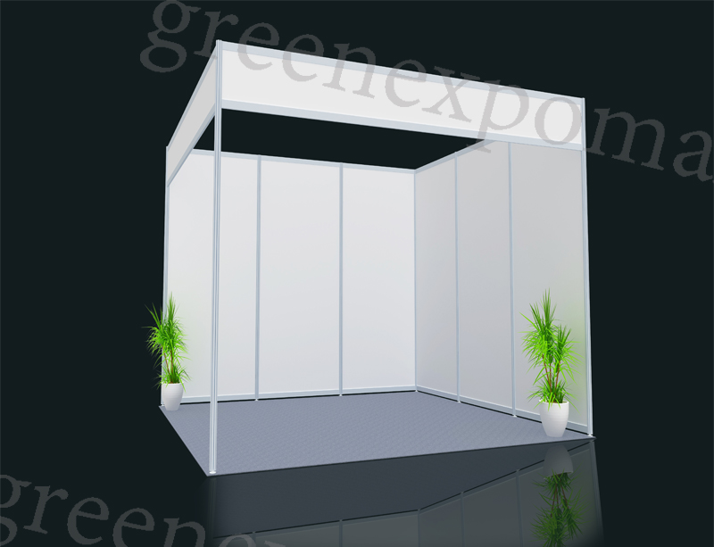 3x3m single standard booth