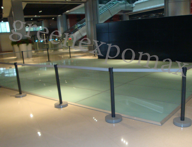 strong toughened glass floor for car