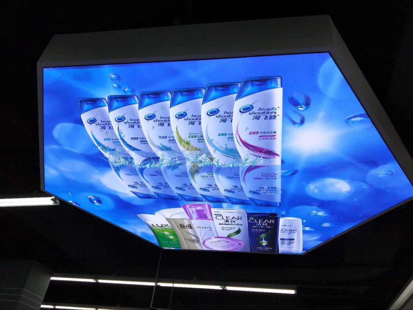 6-side led light box frame 