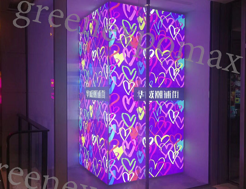 customize led light box design