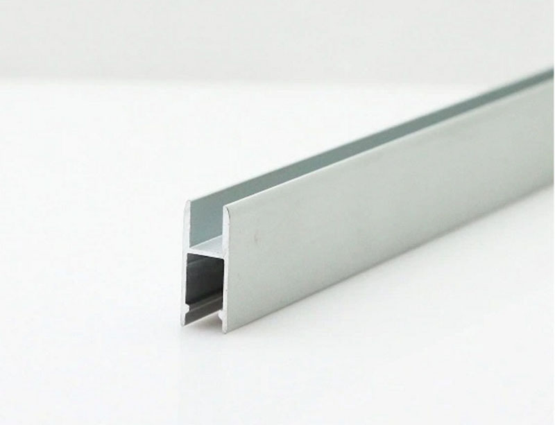 H profile for cabinet sliding door 