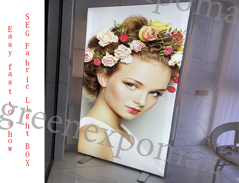 TOOL FREE SEG fast frameless light box 