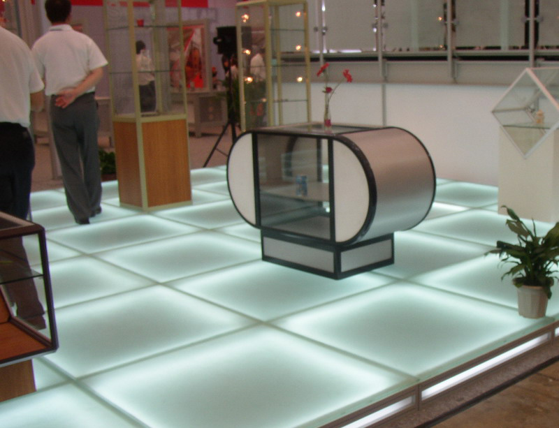 40mm maxima glass floor (can light)