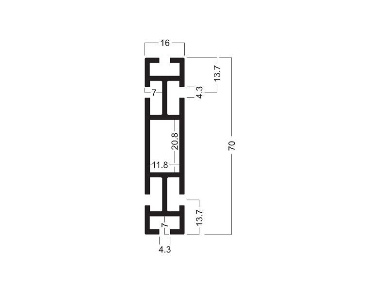 Beam Extrusion 70- GZ7004