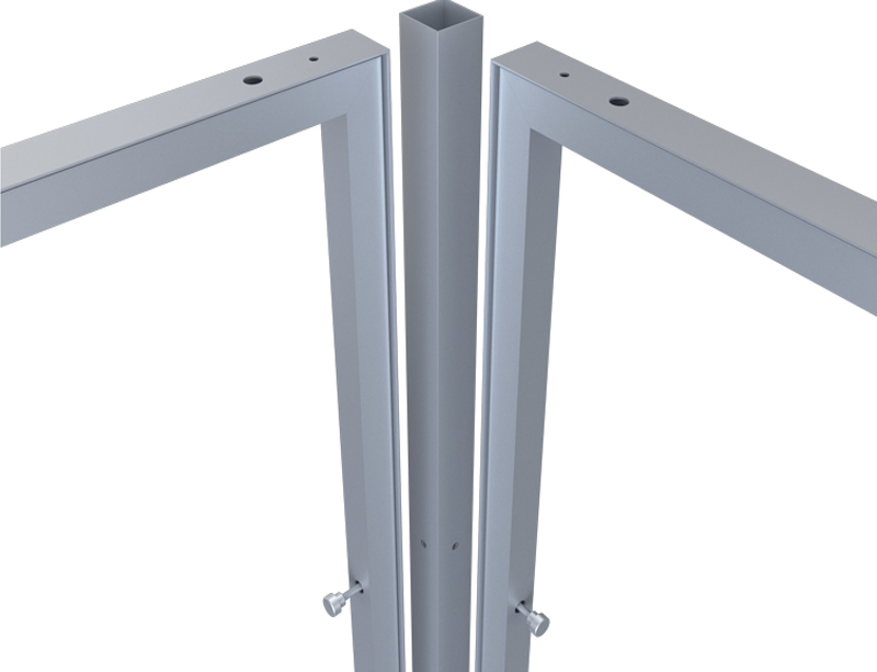 40mm 80mm Modular Easy Frame Booth
