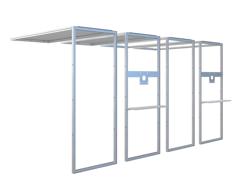 40mm 80mm Modular Easy Frame Booth