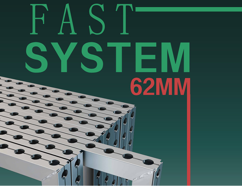 62mm Modular Easy Frame booth