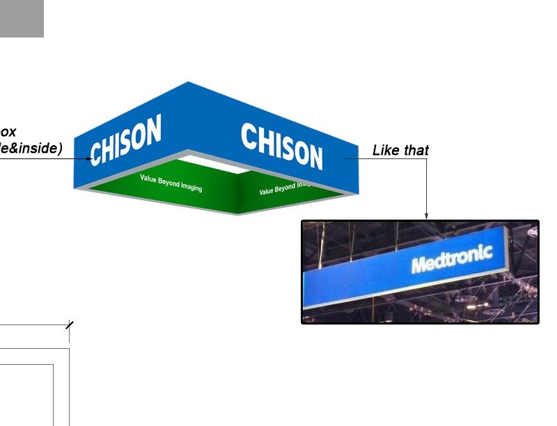 Bigger KT120 Cube SEG hanging system