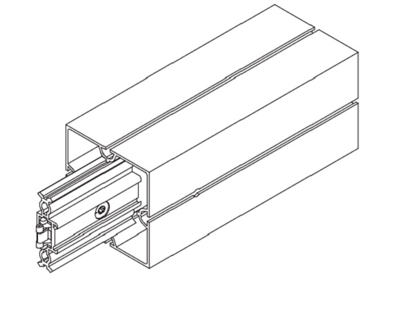 80-SQUARE EXTRUSION