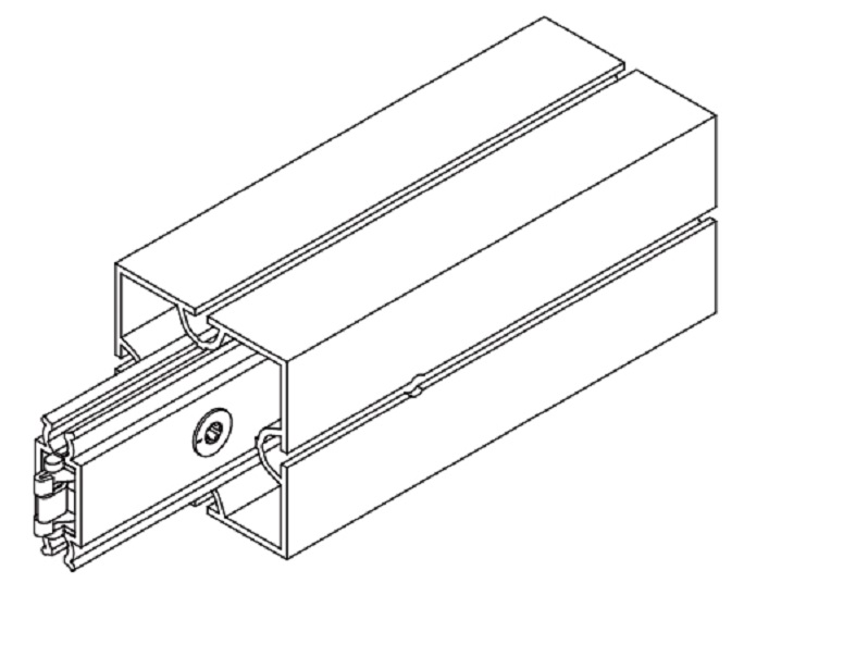 Connecting lock profile GM60