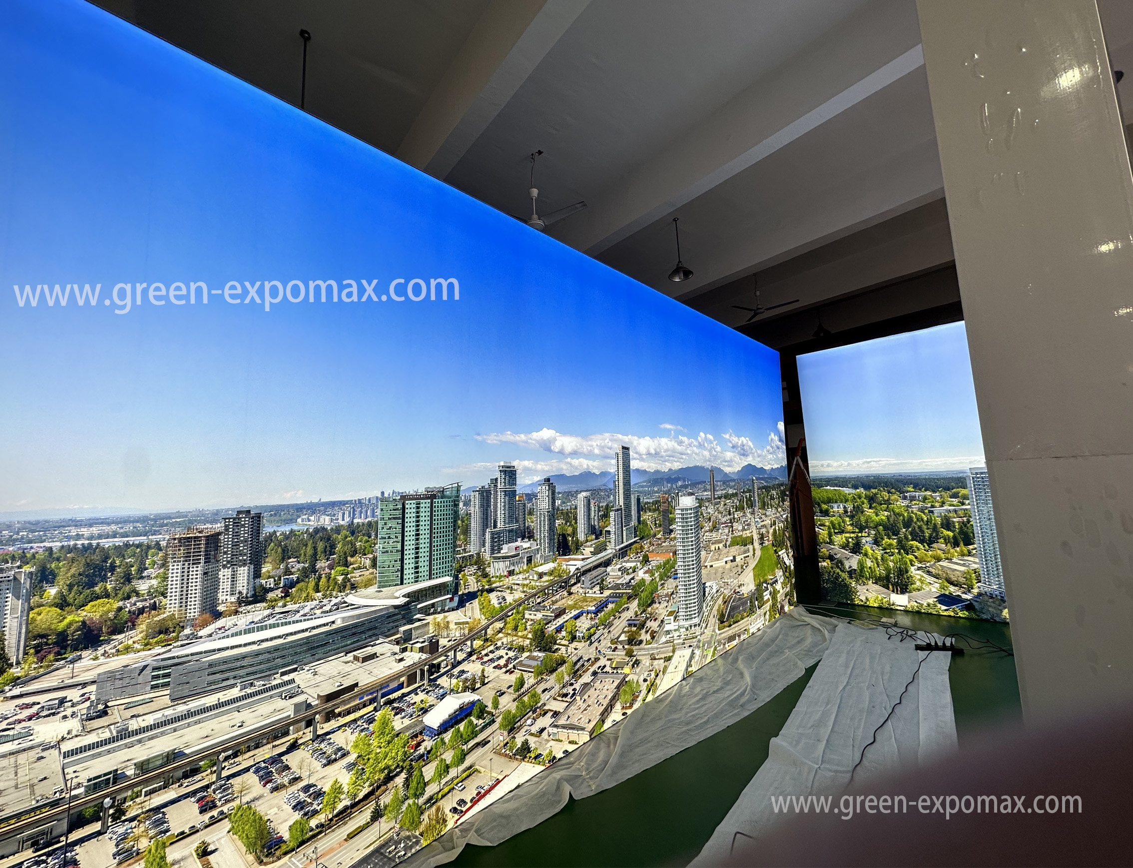 120mmdepth  free standing SEG Light box
