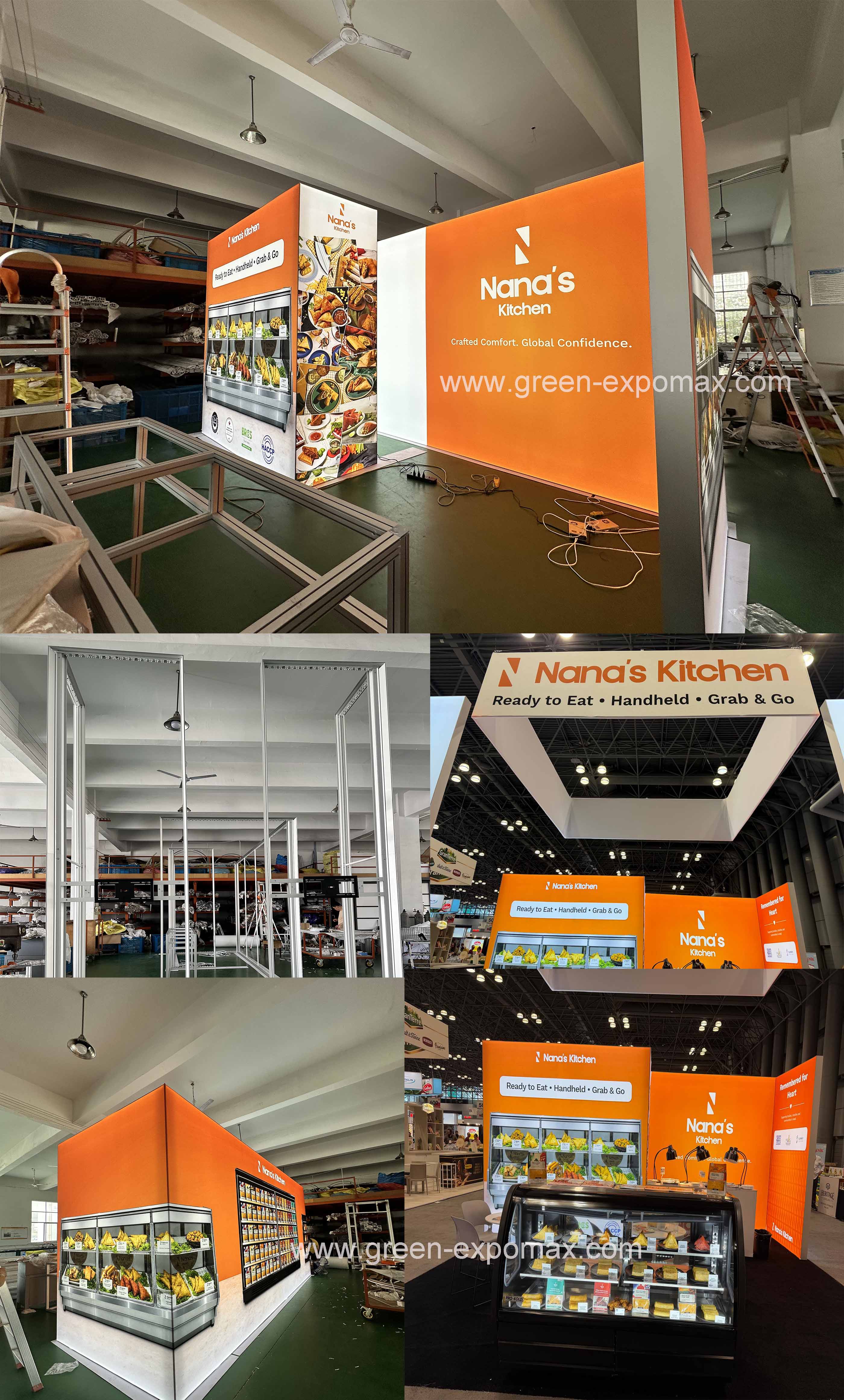 6x6m SEG light box Food show booth 6x6m SEG light box Food show booth