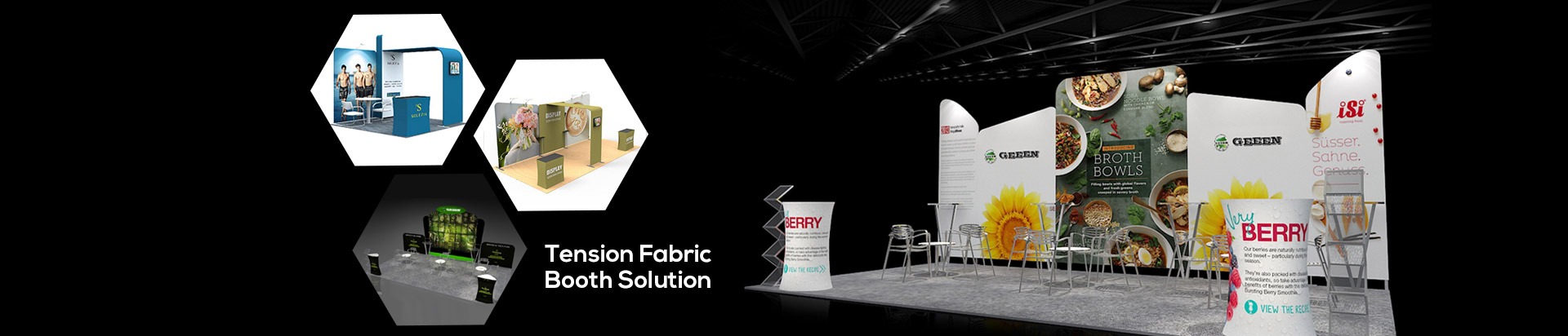 Fabric Backlit Stand
